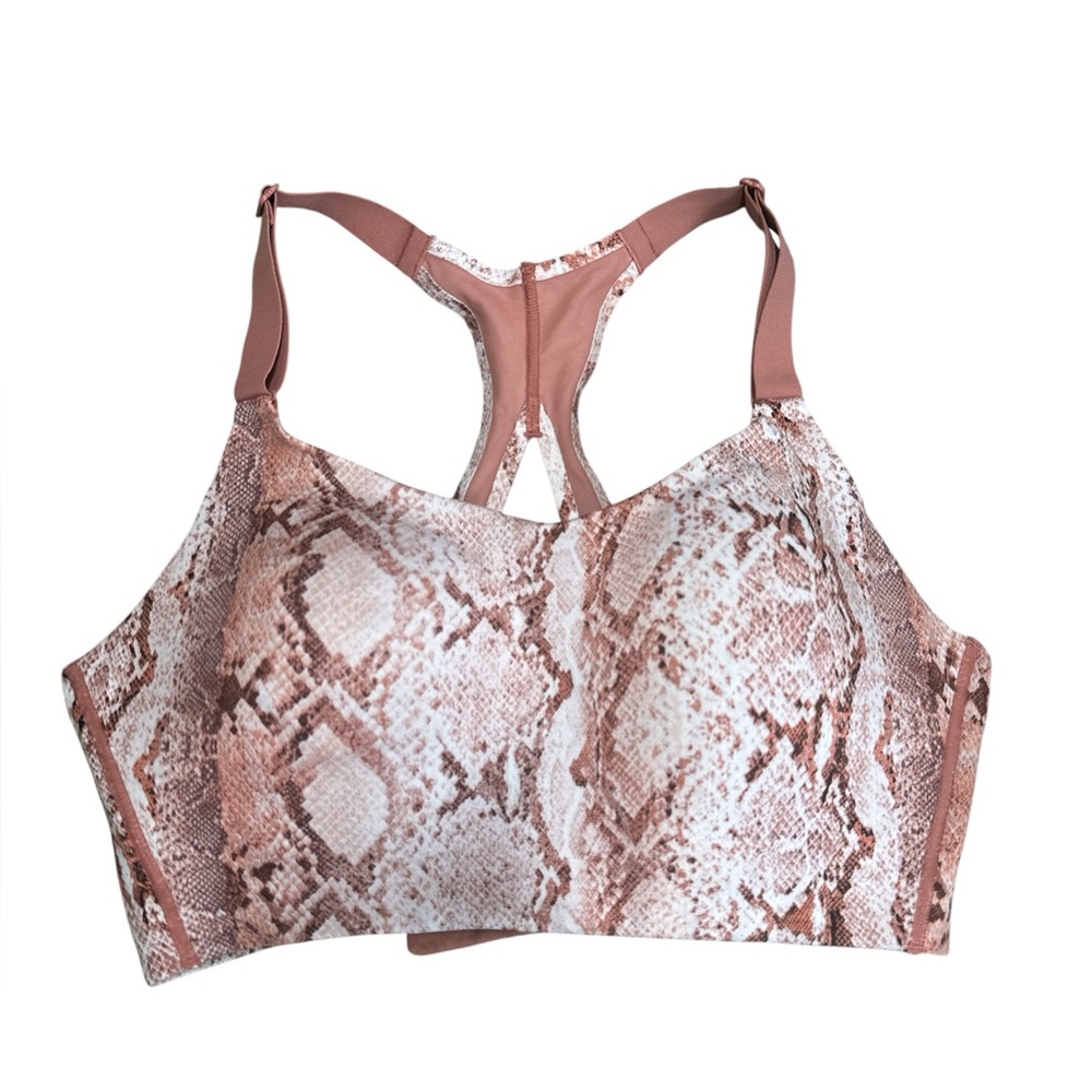 Victoria’s Secret Incredible Max Sports Bra Pink Snakeskin